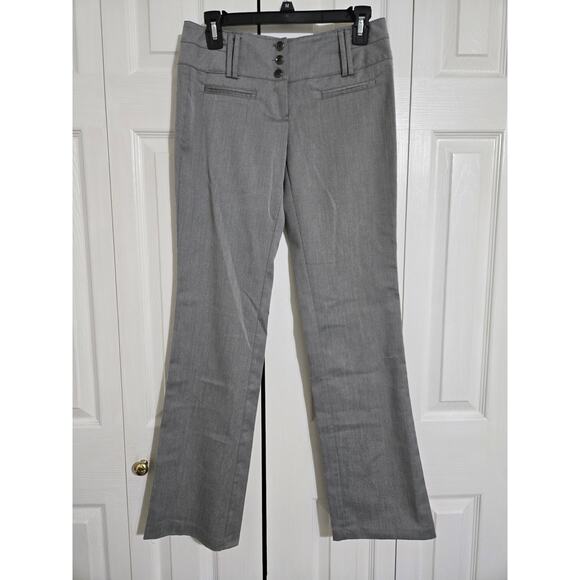 Joe B size 1 juniors gray dress slacks - Picture 1 of 9